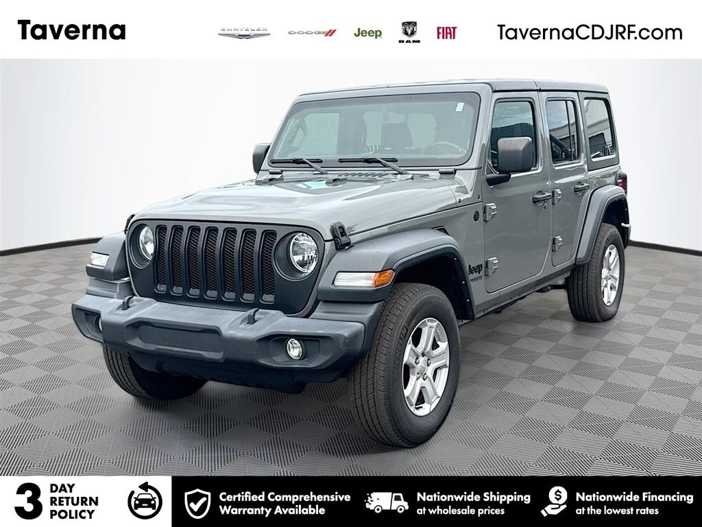 Used 2022 Jeep Wrangler Unlimited Sport S SUV
