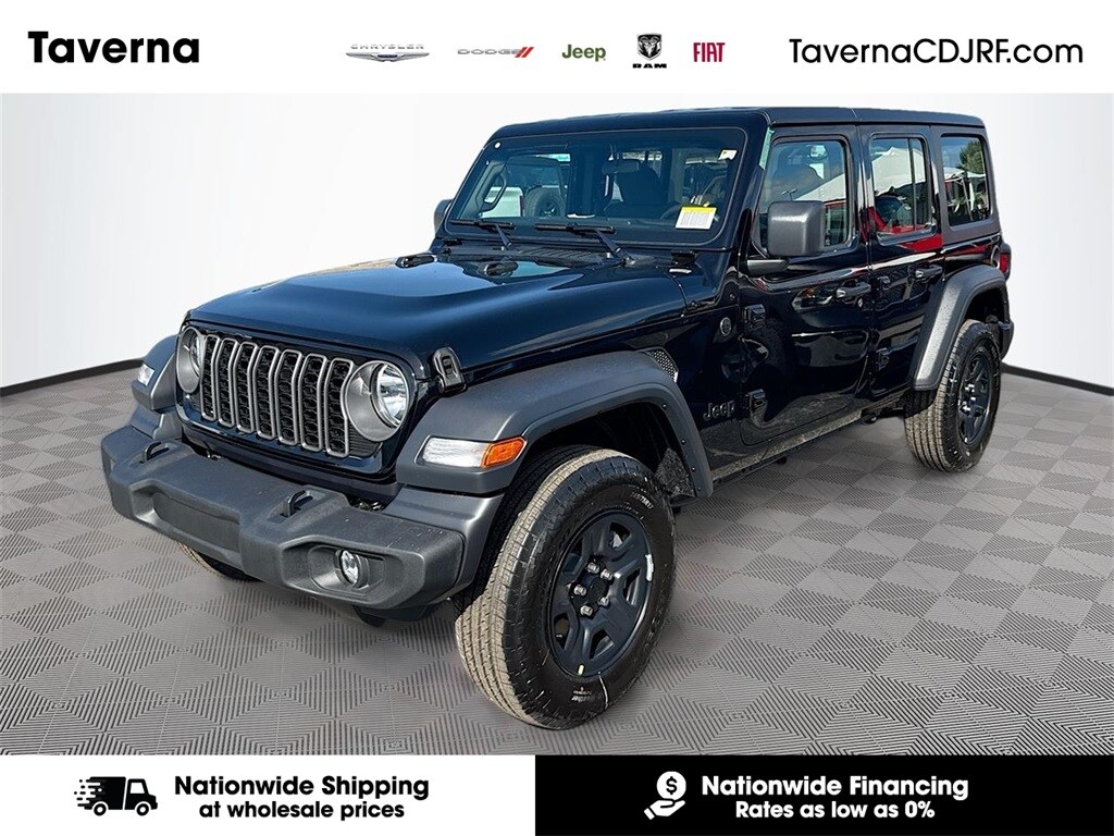 New 2026 Jeep Wrangler 4-DOOR SPORT Sport Utility