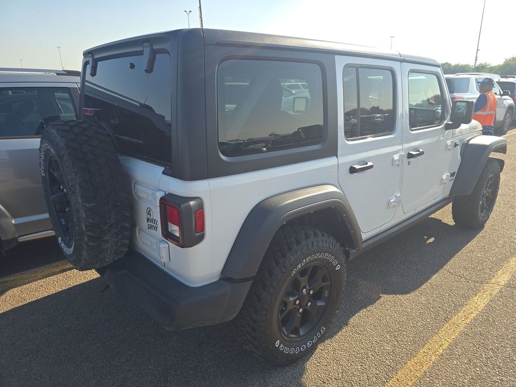 Used 2022 Jeep Wrangler Unlimited Willys SUV