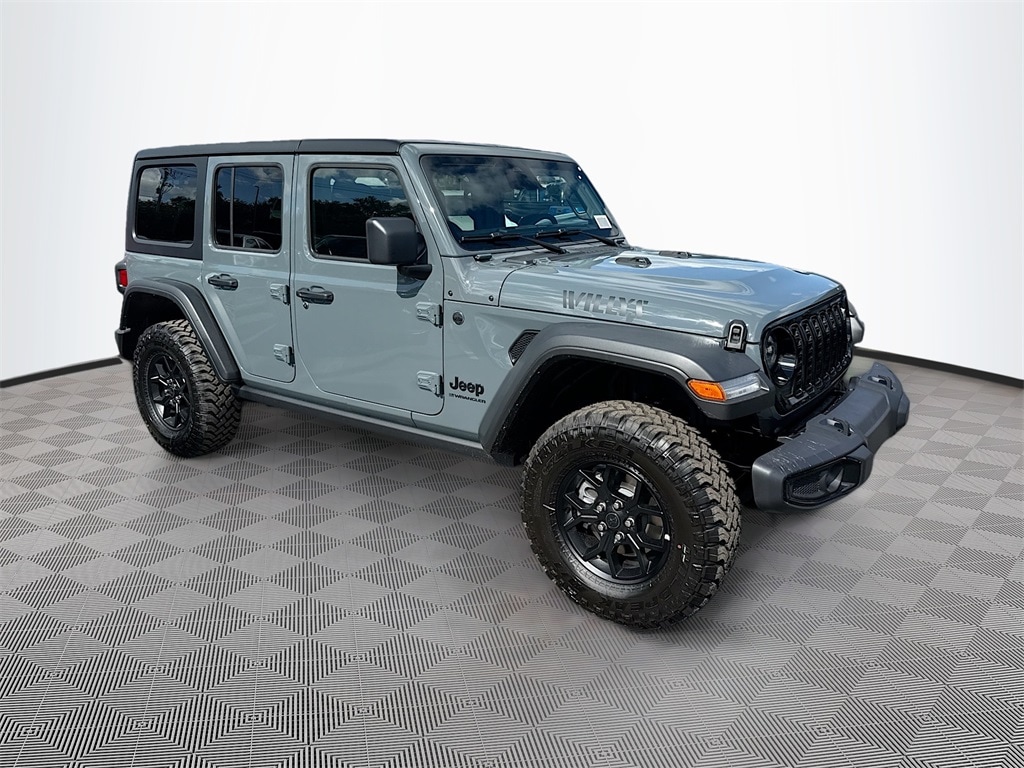 New 2026 Jeep Wrangler 4-DOOR WILLYS Sport Utility