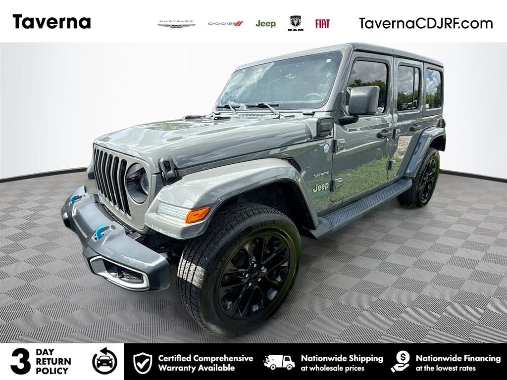 Used 2022 Jeep Wrangler Unlimited Sahara 4xe SUV