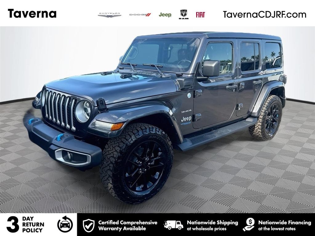 Used 2022 Jeep Wrangler Unlimited Sahara 4xe SUV