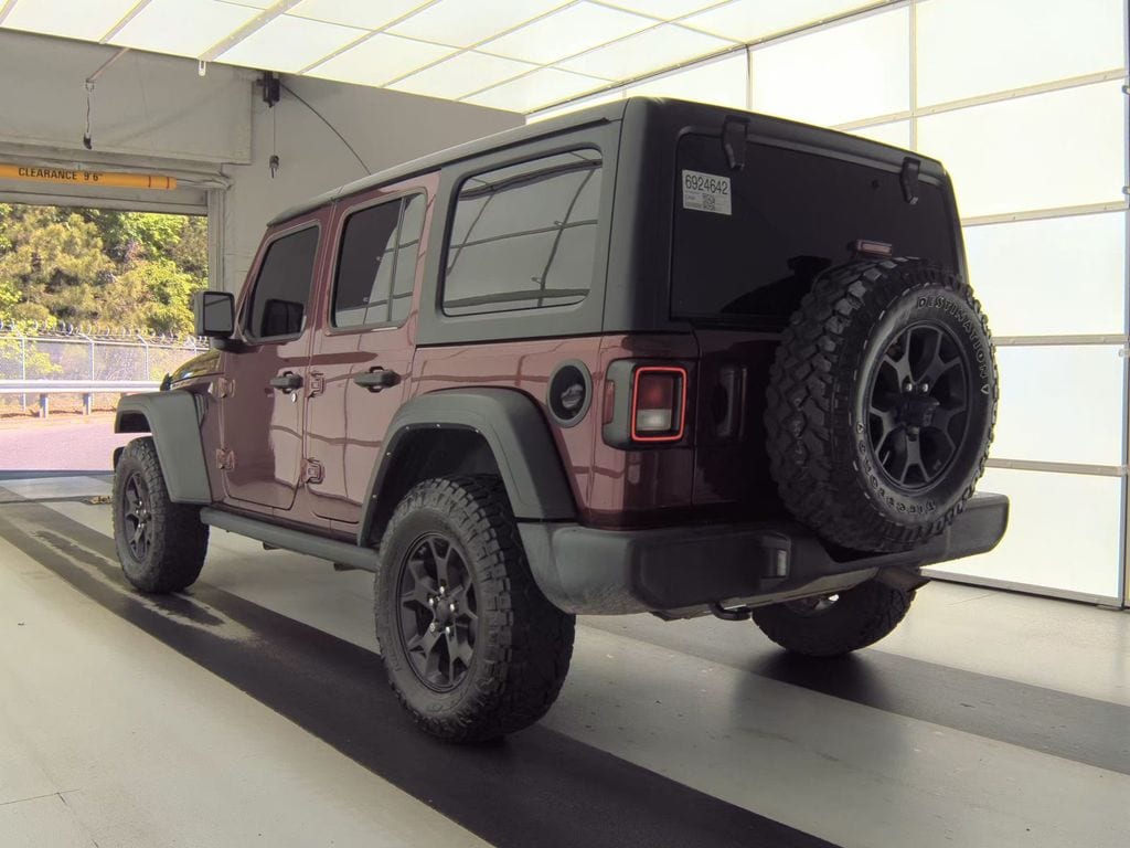 Used 2022 Jeep Wrangler Unlimited Willys SUV