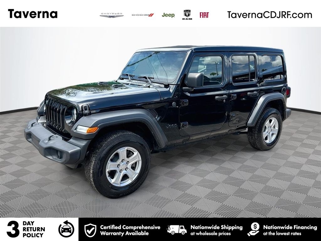 Certified 2022 Jeep Wrangler Unlimited Sport S SUV