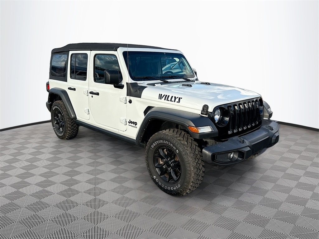 Used 2021 Jeep Wrangler Unlimited Willys SUV
