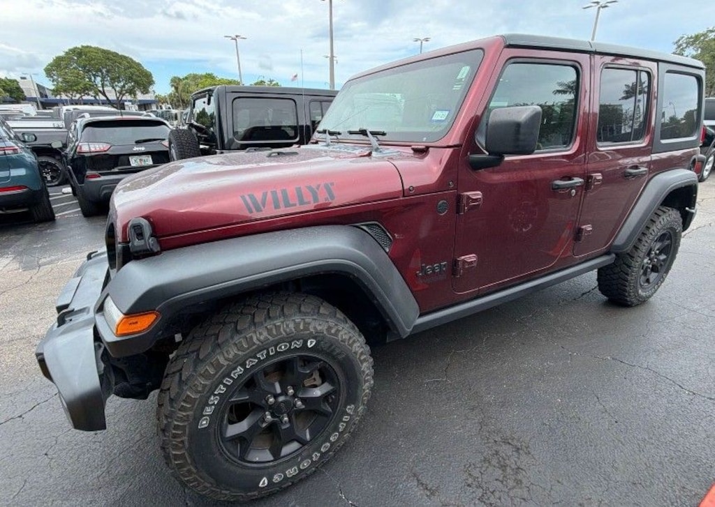 Used 2022 Jeep Wrangler Unlimited Willys SUV