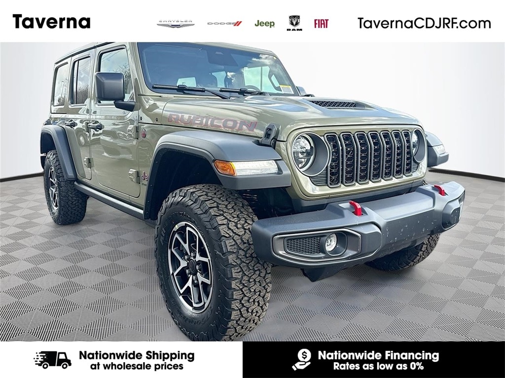 New 2026 Jeep Wrangler 4-DOOR RUBICON Sport Utility
