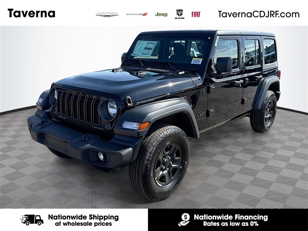 New 2026 Jeep Wrangler 4-DOOR SPORT Sport Utility