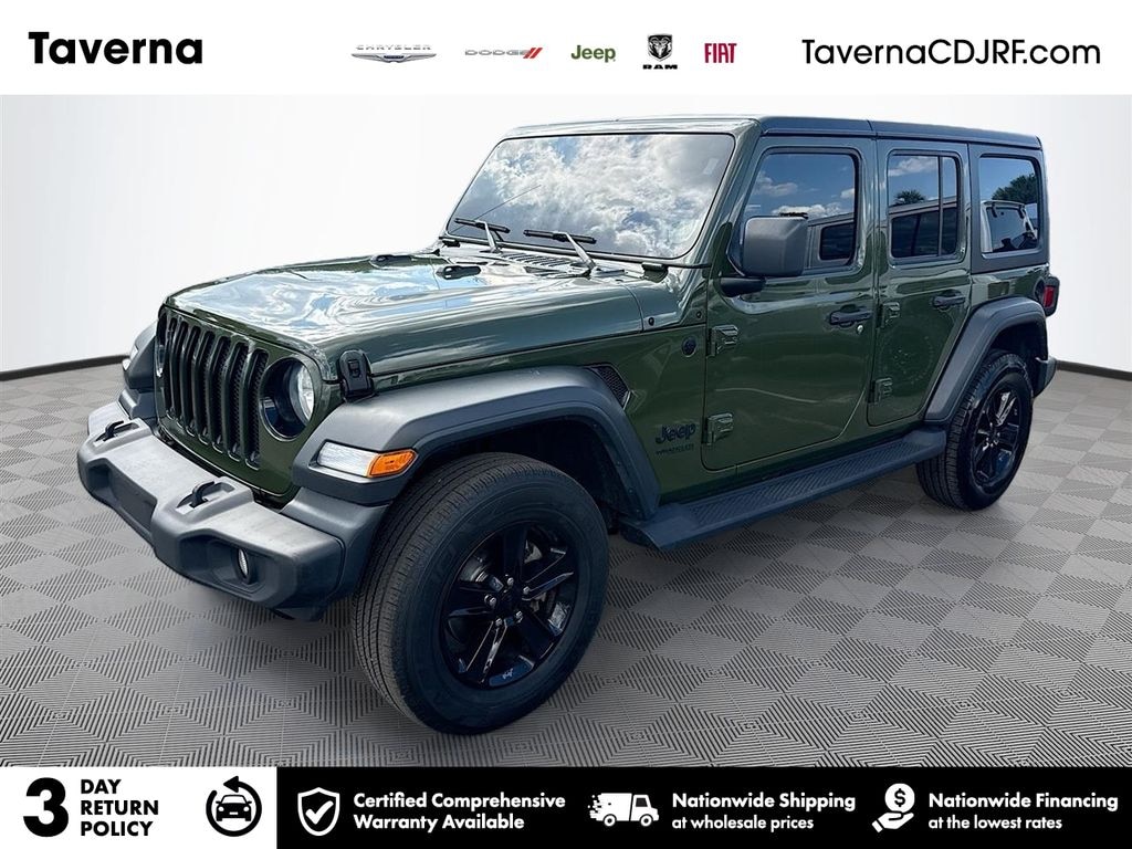 Used 2022 Jeep Wrangler Unlimited Sport Altitude SUV