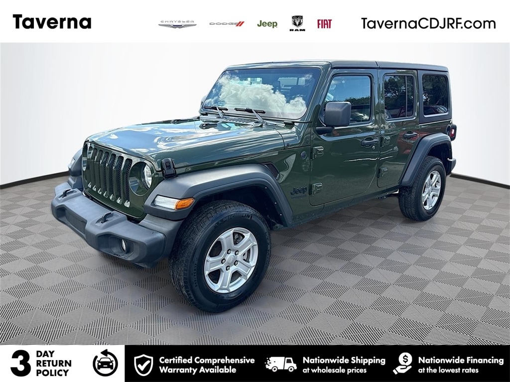 Used 2022 Jeep Wrangler Unlimited Sport S SUV