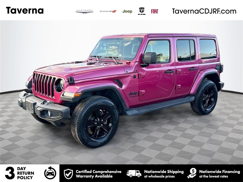 Used 2022 Jeep Wrangler Unlimited Sahara Altitude SUV
