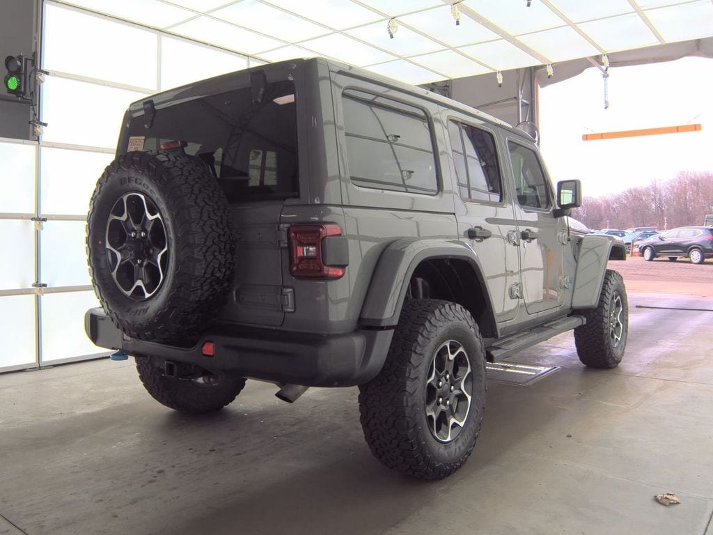 Used 2021 Jeep Wrangler Unlimited Rubicon 4XE with VIN 1C4JJXR6XMW781825 for sale in Plantation, FL