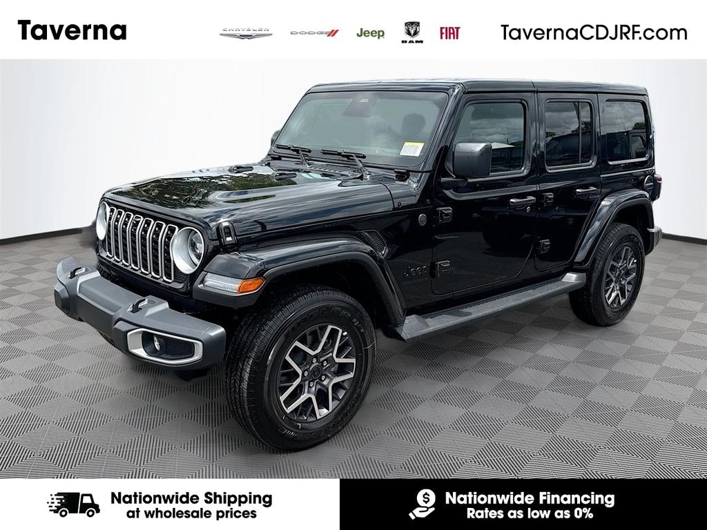 New 2026 Jeep Wrangler 4-DOOR SAHARA Sport Utility