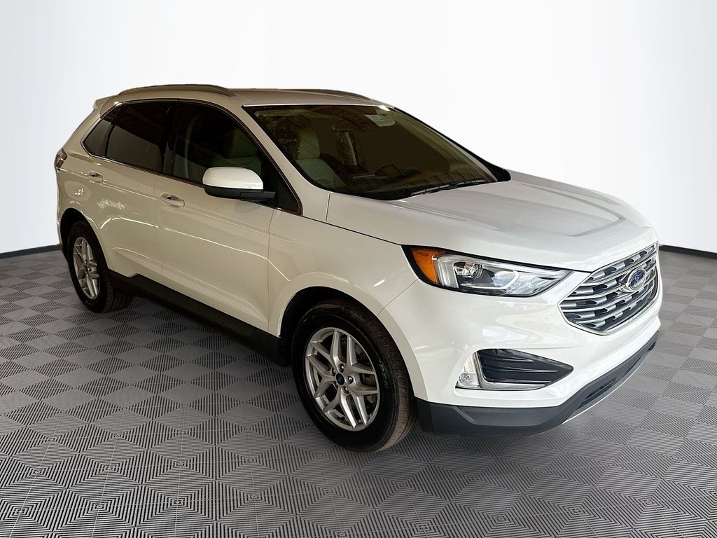 Used 2021 Ford Edge SEL with VIN 2FMPK3J98MBA00450 for sale in Plantation, FL