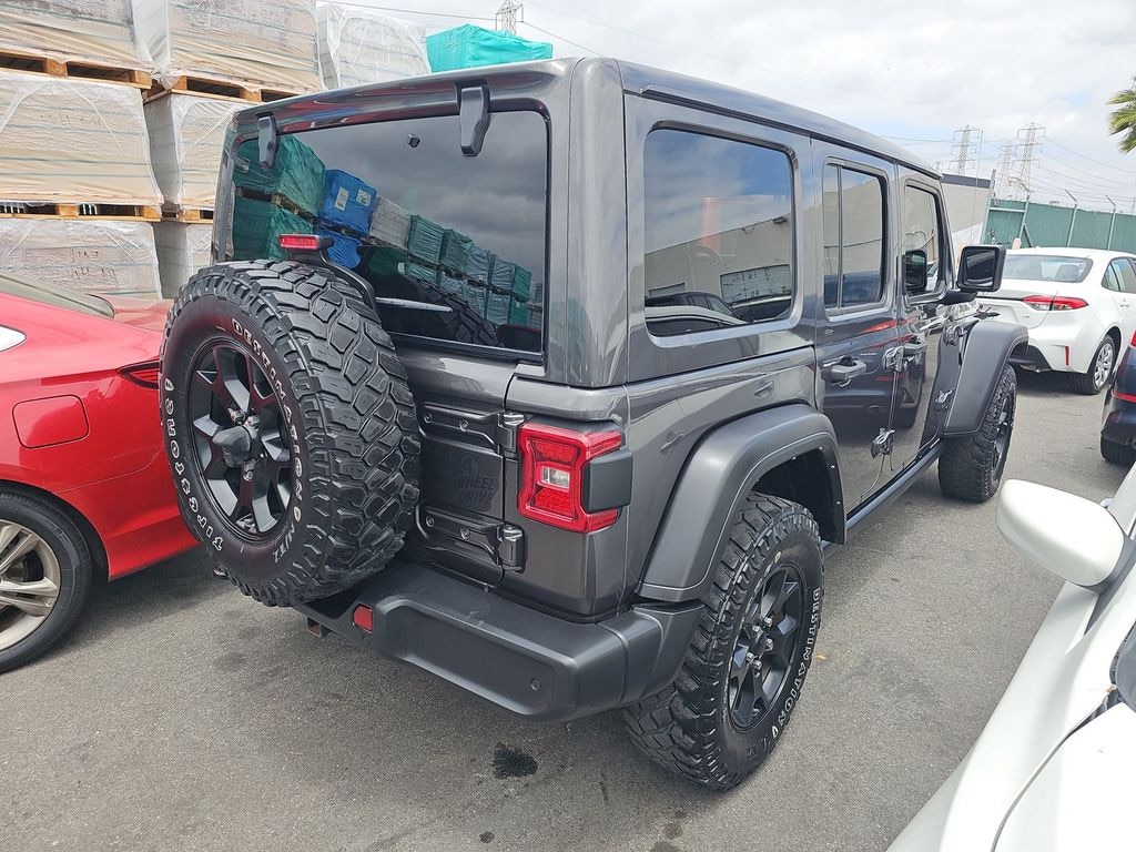 Used 2021 Jeep Wrangler Unlimited Willys SUV