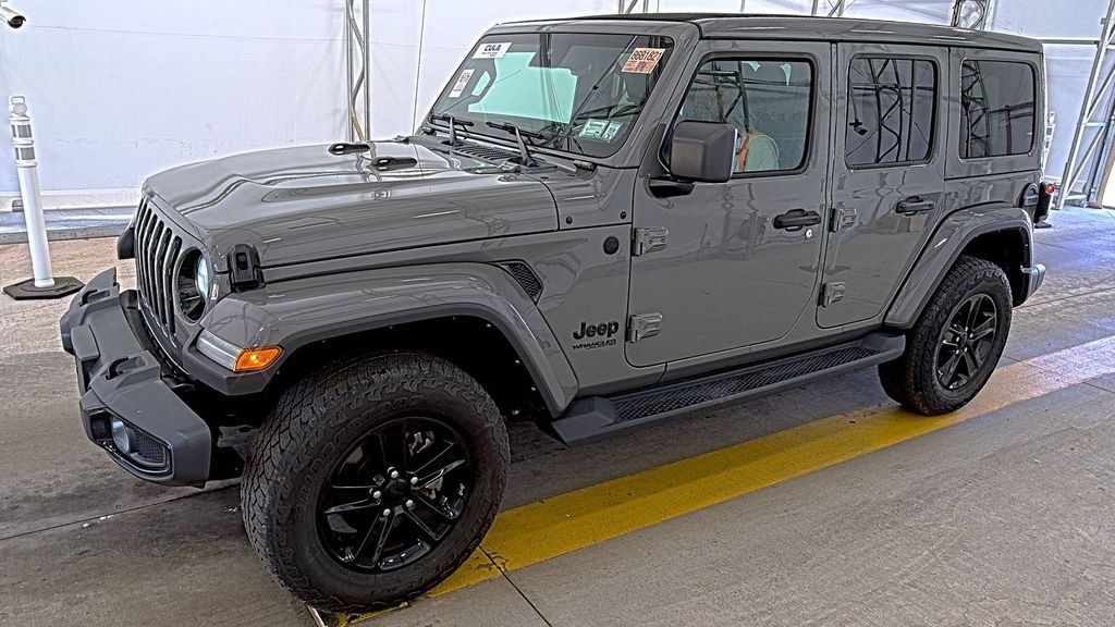 Used 2022 Jeep Wrangler Unlimited Sahara Altitude SUV