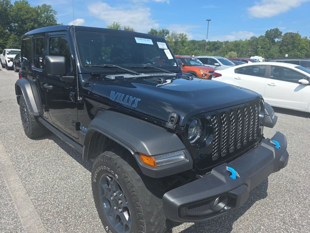 Used 2023 Jeep Wrangler Willys 4xe SUV