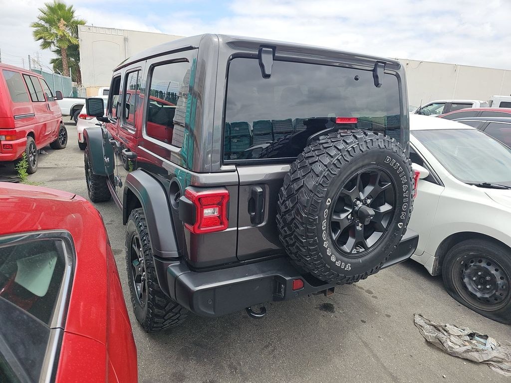 Used 2021 Jeep Wrangler Unlimited Willys SUV