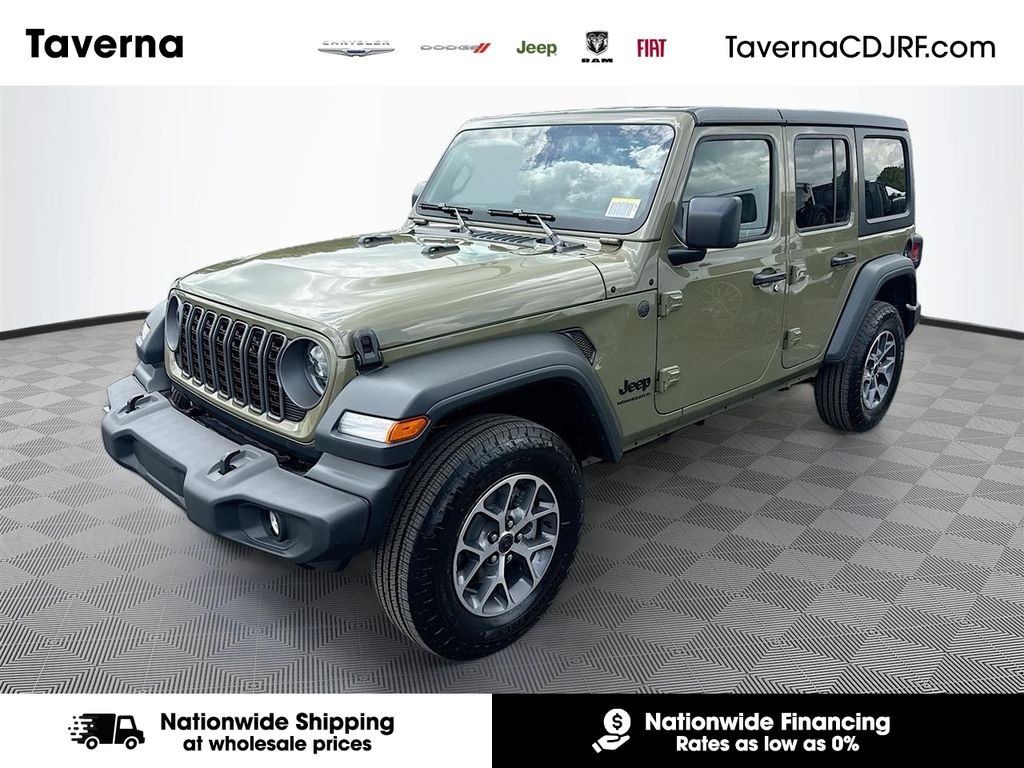 New 2026 Jeep Wrangler 4-DOOR SPORT S Sport Utility