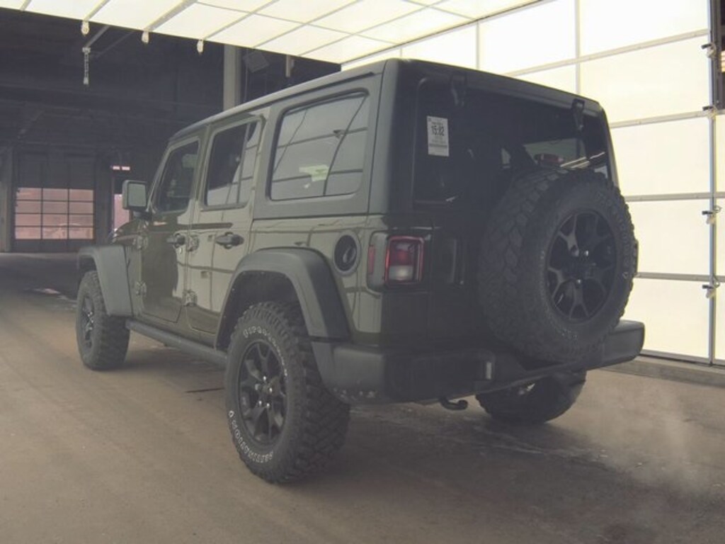 Used 2022 Jeep Wrangler Unlimited Willys SUV