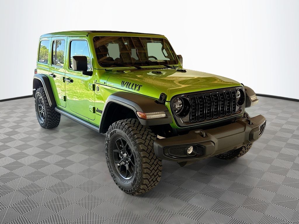 New 2026 Jeep Wrangler 4-DOOR WILLYS Sport Utility