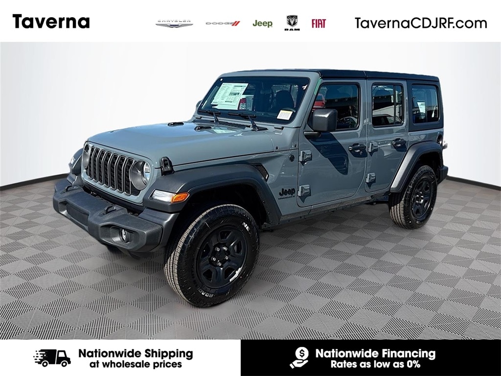 New 2026 Jeep Wrangler 4-DOOR SPORT Sport Utility