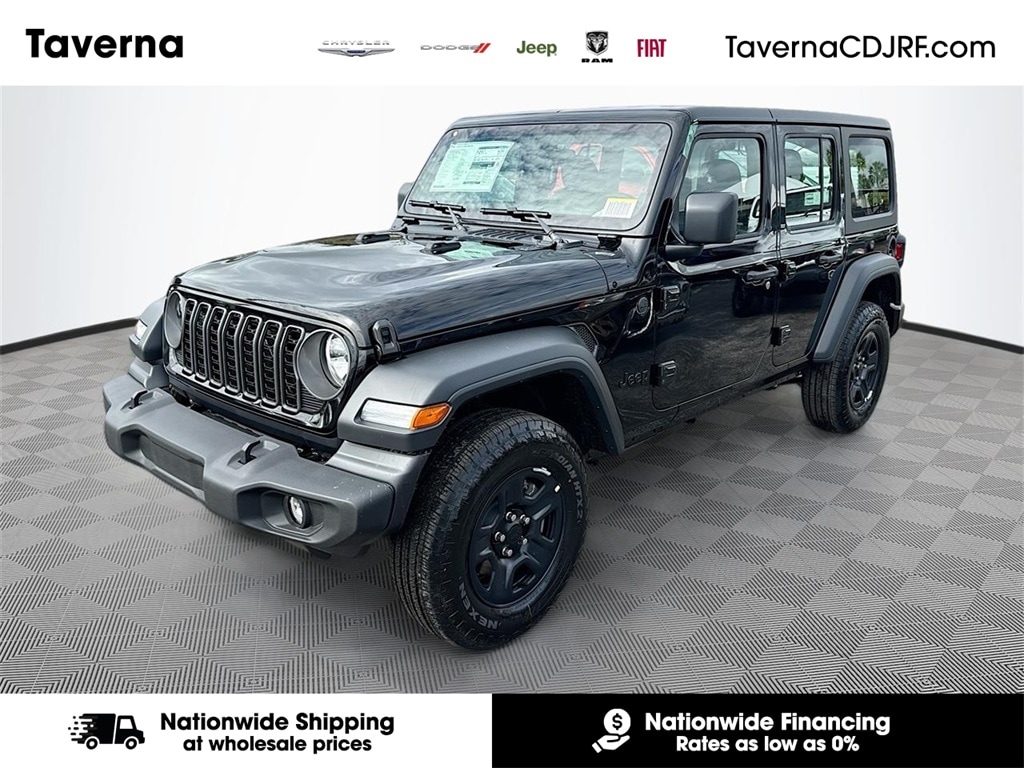 New 2026 Jeep Wrangler 4-DOOR SPORT Sport Utility