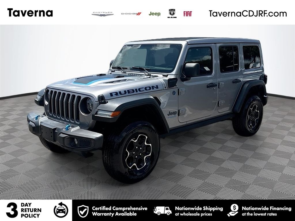 Used 2021 Jeep Wrangler Unlimited Rubicon 4xe SUV