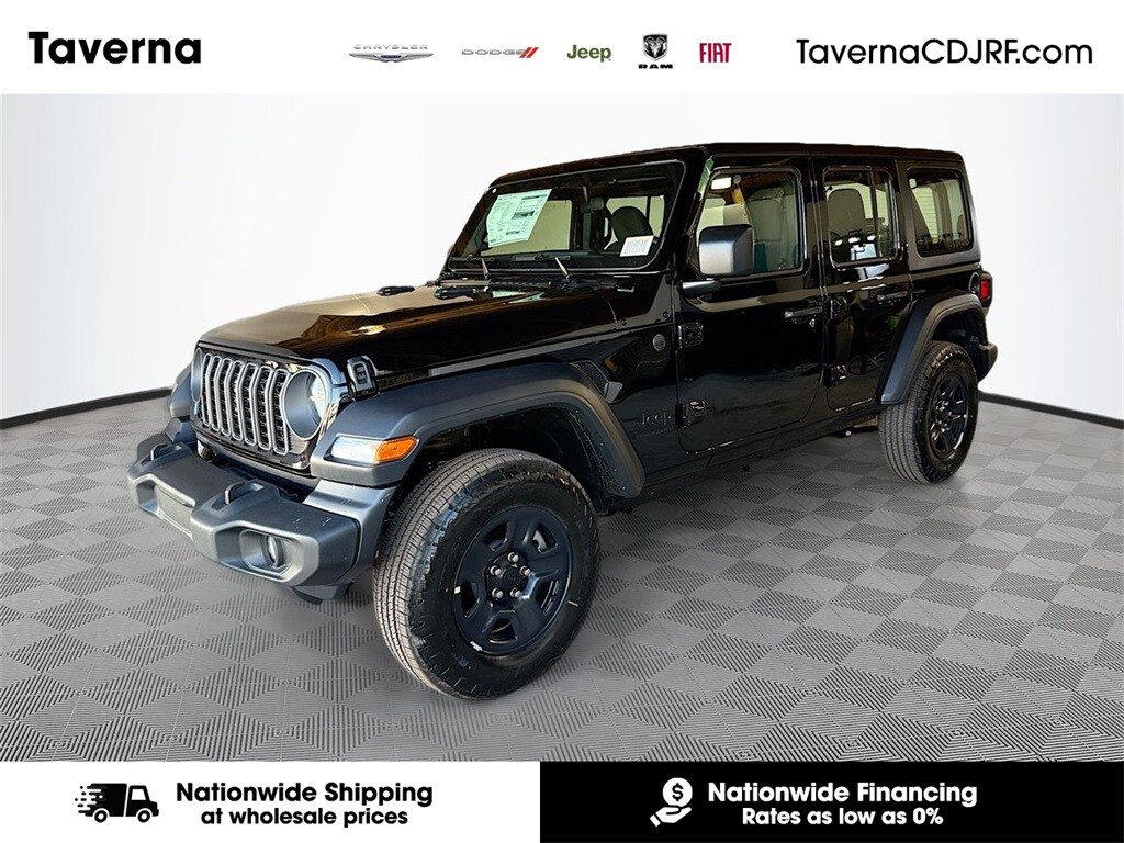 New 2026 Jeep Wrangler 4-DOOR SPORT Sport Utility