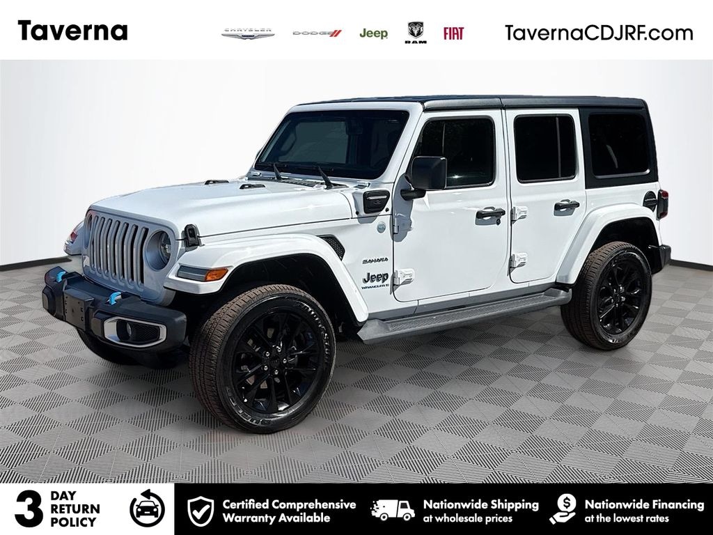 Used 2023 Jeep Wrangler Sahara 4xe SUV