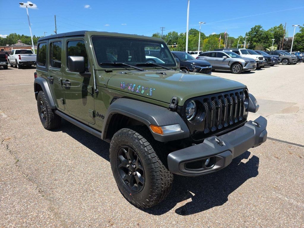 Used 2021 Jeep Wrangler Unlimited Willys SUV