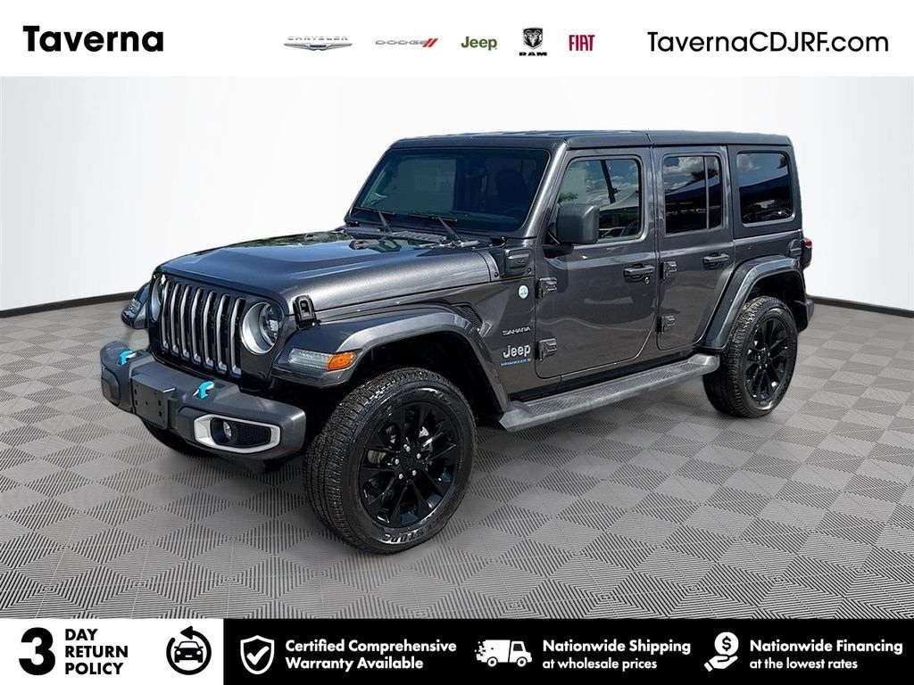 Used 2023 Jeep Wrangler Sahara 4xe SUV