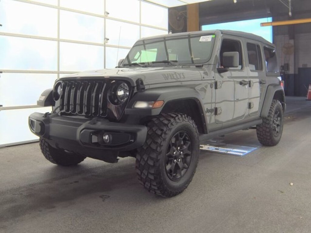Used 2021 Jeep Wrangler Unlimited Willys SUV