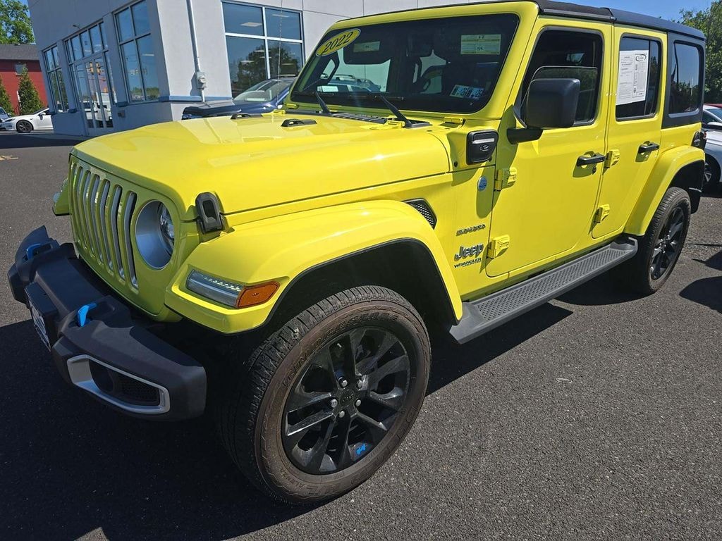 Used 2022 Jeep Wrangler Unlimited Sahara 4xe SUV
