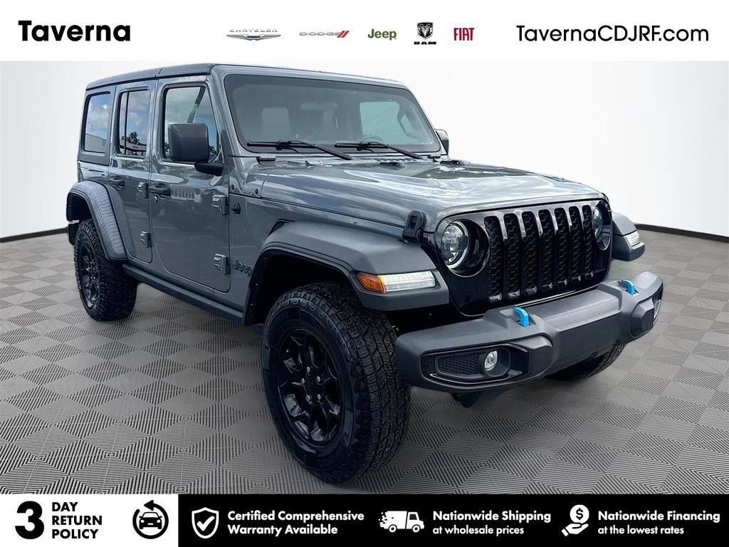Used 2023 Jeep Wrangler Base 4xe SUV