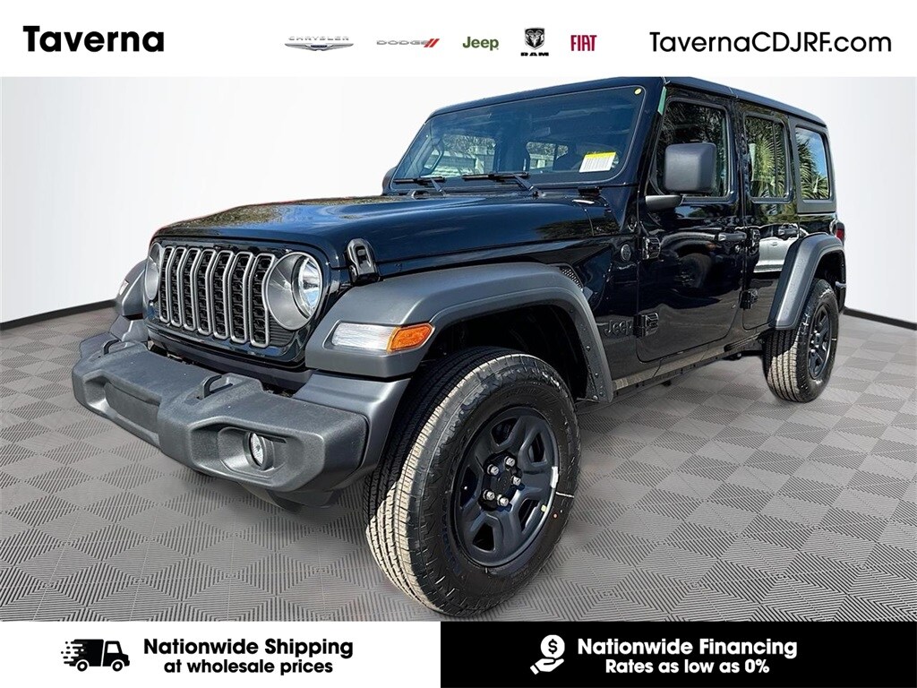 New 2026 Jeep Wrangler 4-DOOR SPORT Sport Utility