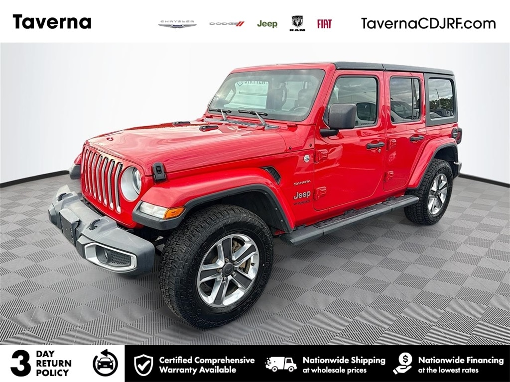 Used 2022 Jeep Wrangler Unlimited Sahara SUV