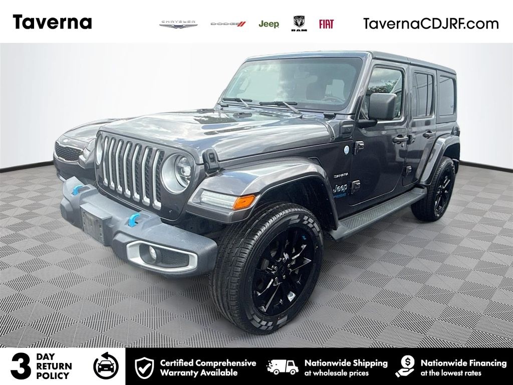 Used 2022 Jeep Wrangler Unlimited Sahara 4xe SUV