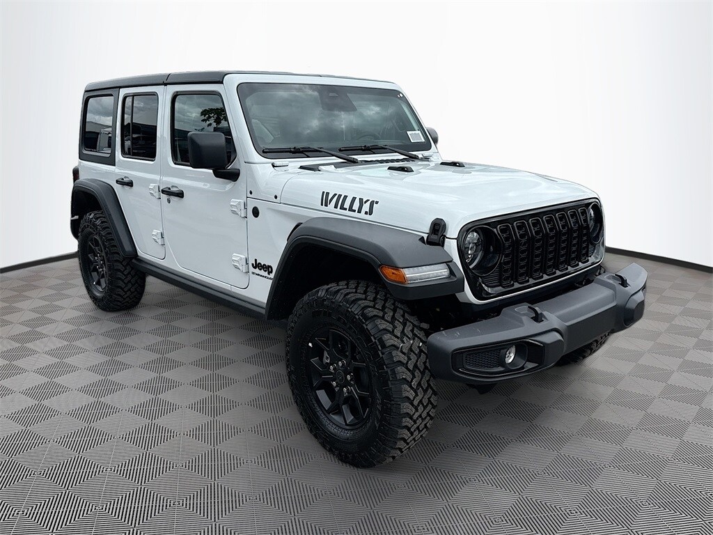 New 2026 Jeep Wrangler 4-DOOR WILLYS Sport Utility
