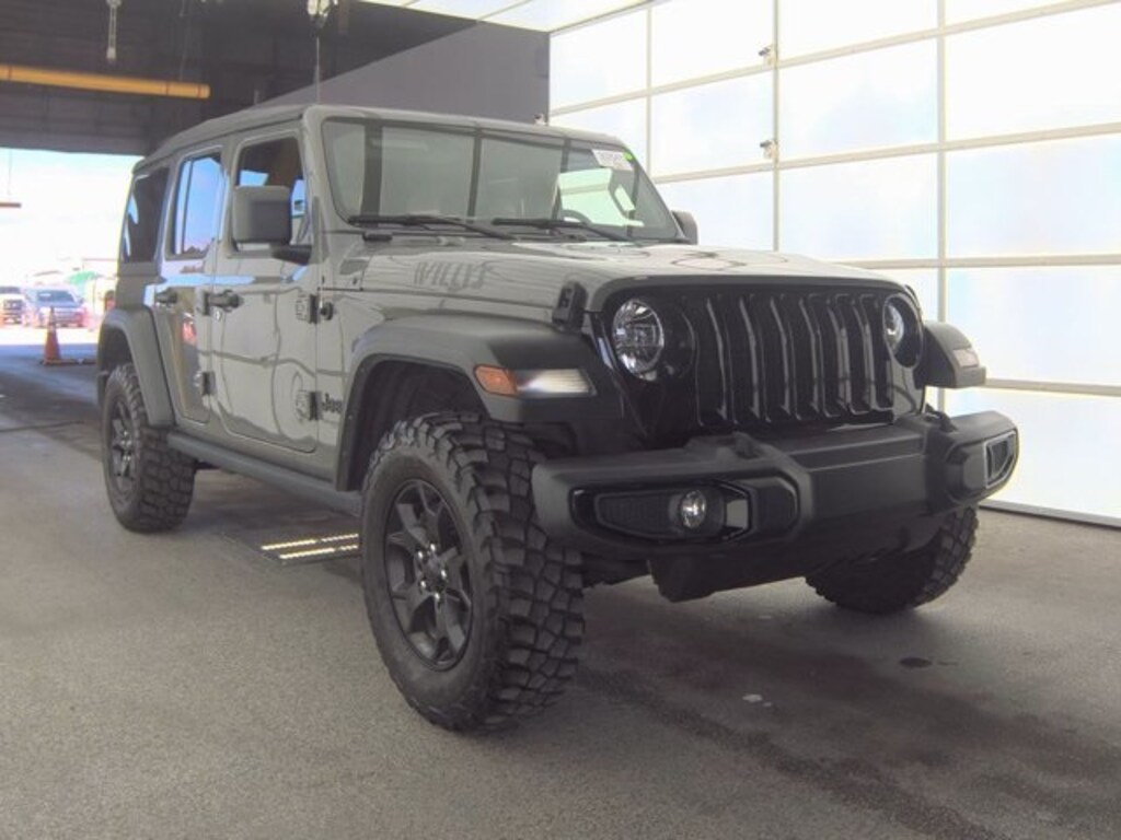 Used 2021 Jeep Wrangler Unlimited Willys SUV