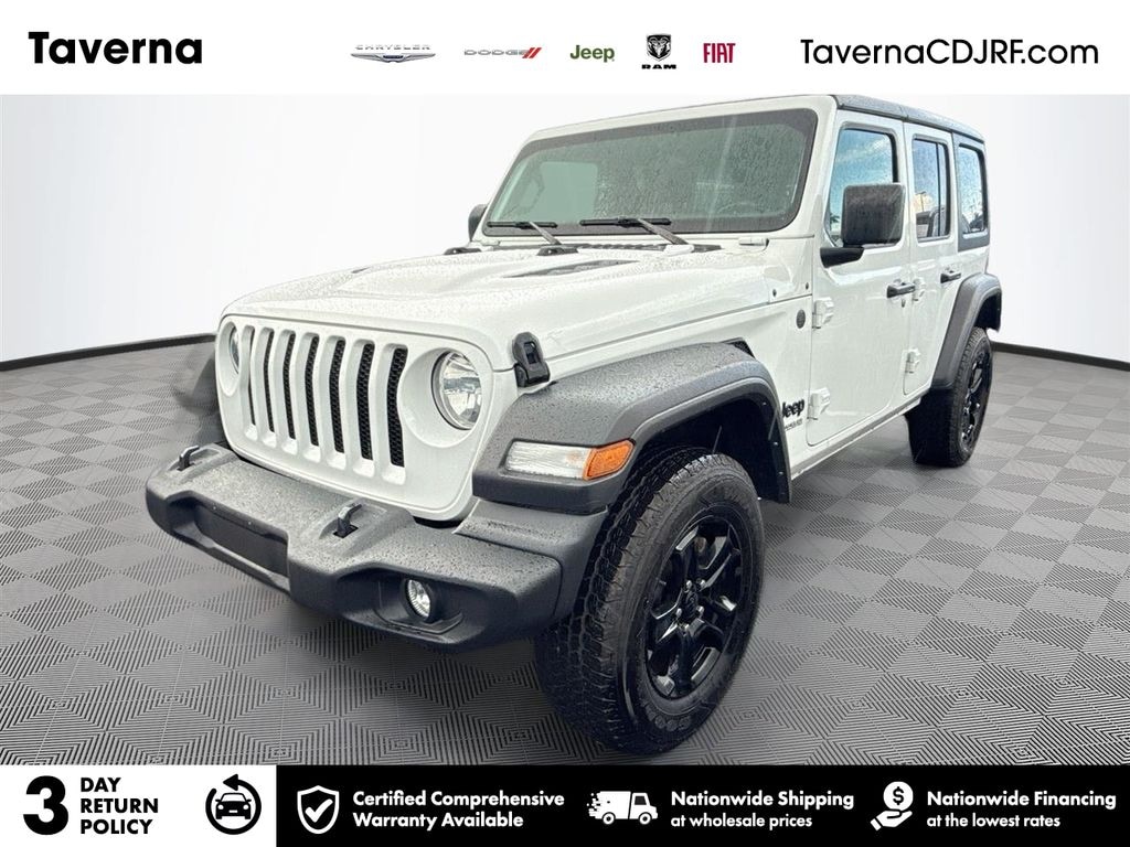 Used 2022 Jeep Wrangler Unlimited Sport S SUV