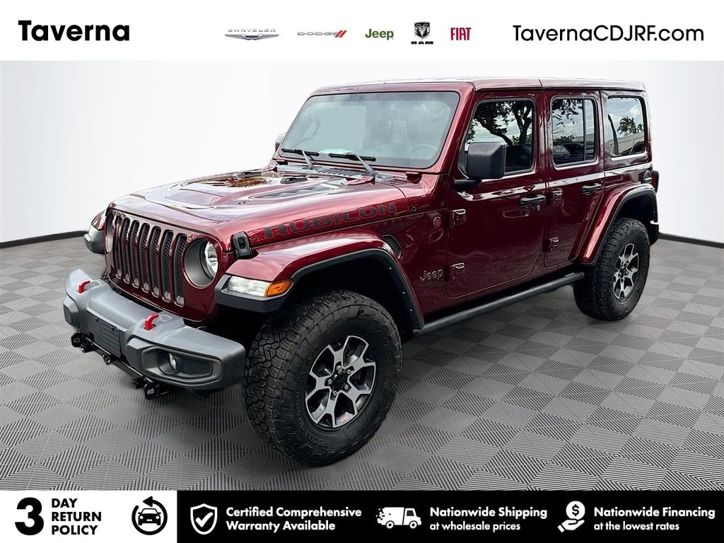 Used 2021 Jeep Wrangler Unlimited Rubicon SUV