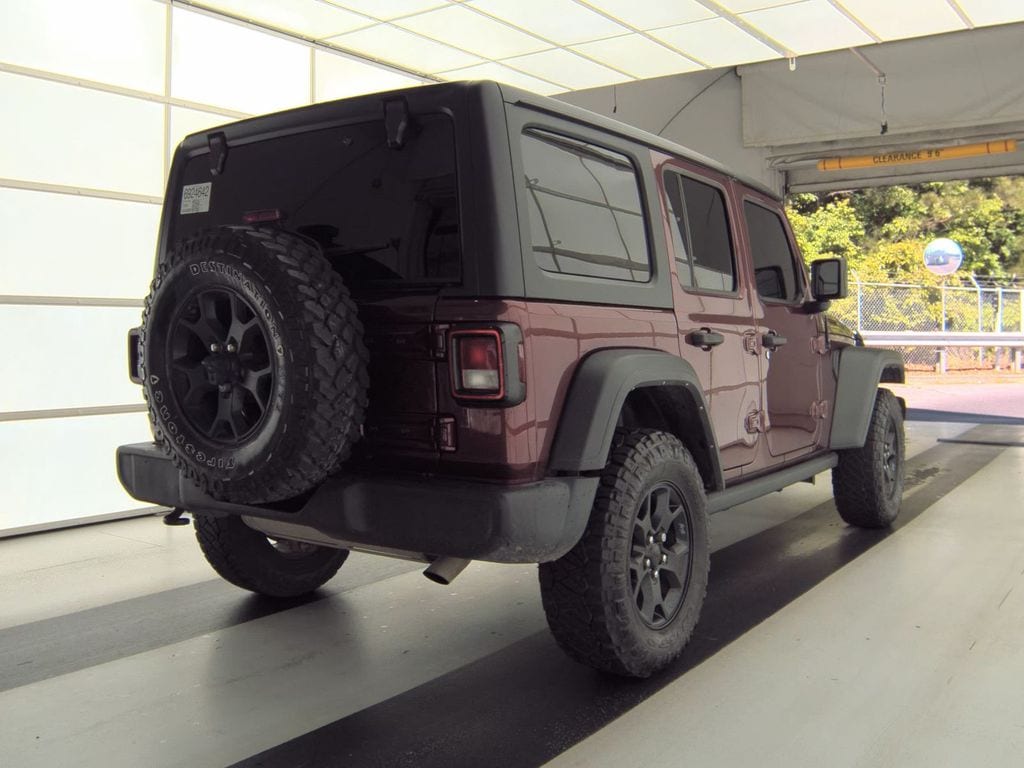 Used 2022 Jeep Wrangler Unlimited Willys SUV