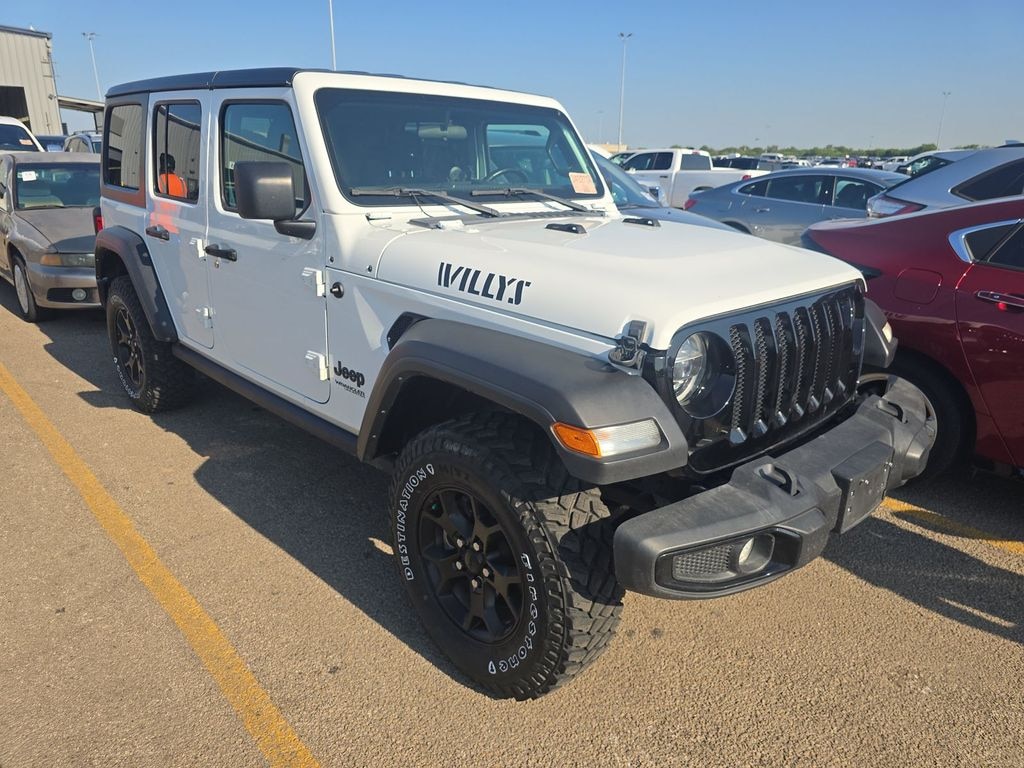 Used 2022 Jeep Wrangler Unlimited Willys SUV