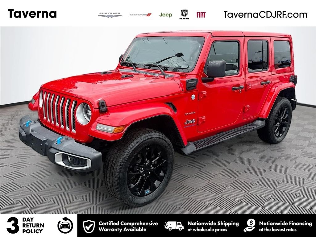 Used 2023 Jeep Wrangler Sahara 4xe SUV