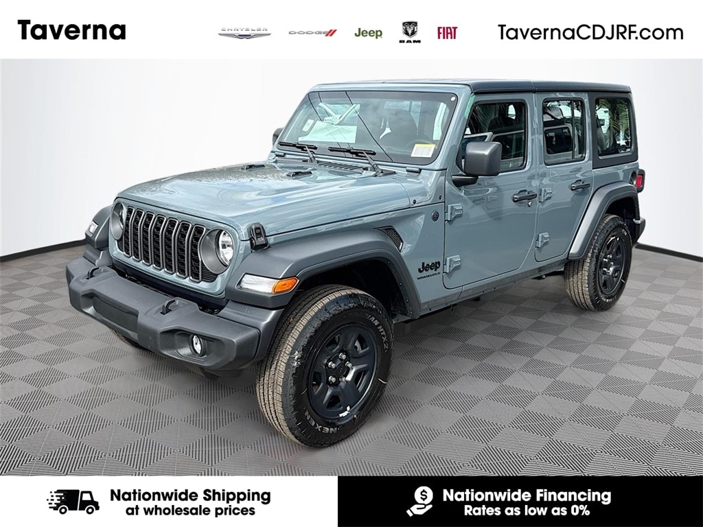 New 2026 Jeep Wrangler 4-DOOR SPORT Sport Utility