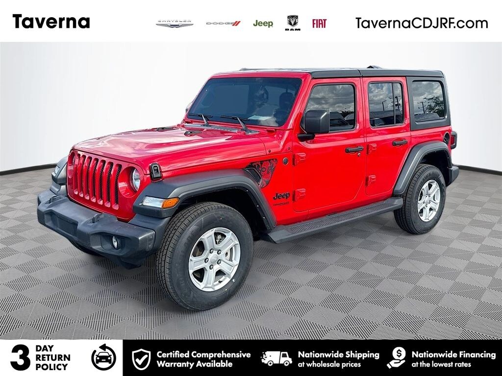 Used 2022 Jeep Wrangler Unlimited Sport S SUV