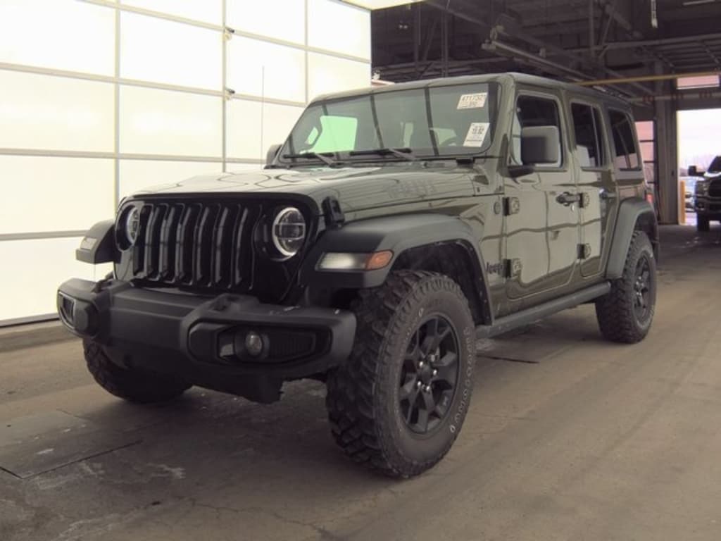 Used 2022 Jeep Wrangler Unlimited Willys SUV
