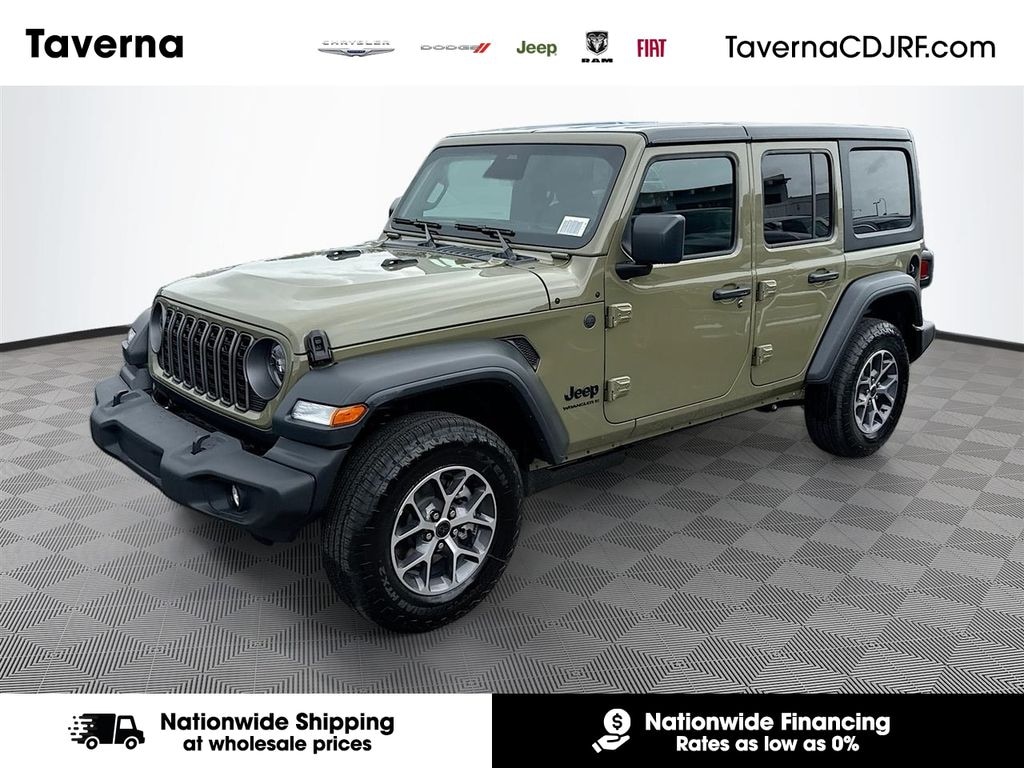 New 2026 Jeep Wrangler 4-DOOR SPORT S Sport Utility