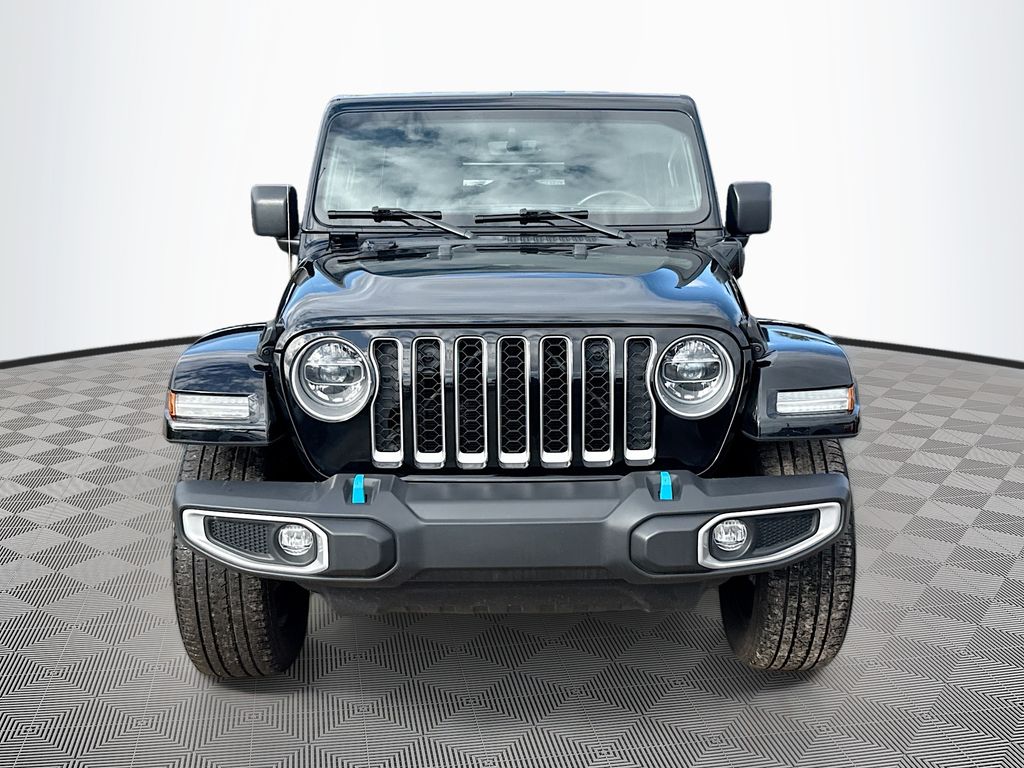 Used 2022 Jeep Wrangler Unlimited Sahara 4XE with VIN 1C4JJXP65NW257776 for sale in Plantation, FL